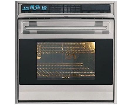 Wolf® L Series 30" Stainless Steel Single Electric Wall Oven-0