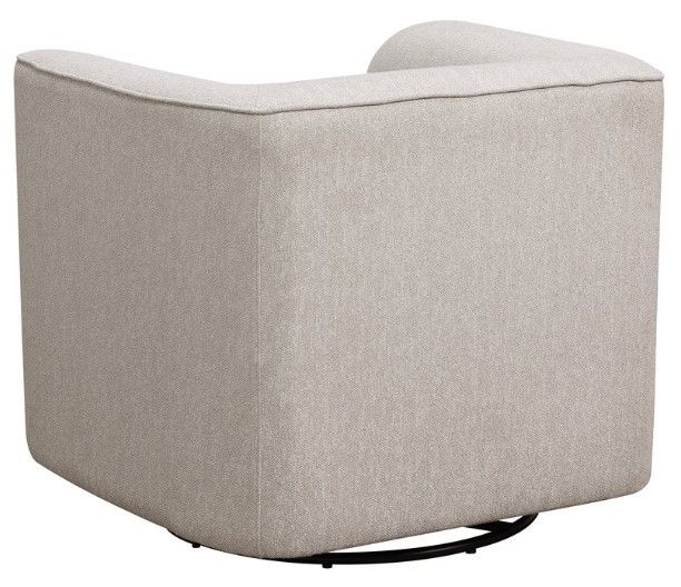 Emerald Home Whirlaway Sand Swivel Accent Chair-3