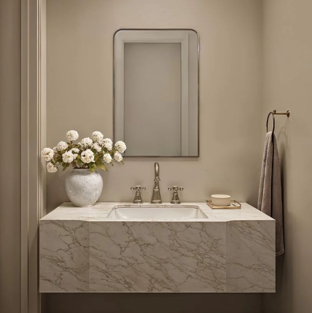 Renwil® Jackline Antique Brass Accent Mirror-1