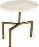 TOV Furniture Hanish Set of 2 White Marble Tables-4