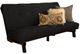 Kodiak Furniture Carson Java/Suede Black Full Futon with Mattress-0