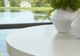 Signature Design by Ashley® Seton Creek White Aluminum/Stone Outdoor Bar Table with Beige Base-3