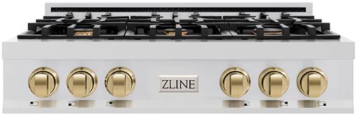ZLINE Autograph Edition 36" Stainless Steel Gas Rangetop-0