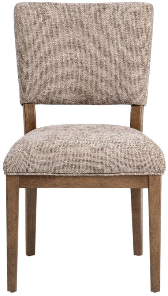 Classic Home Arima 2-Piece Mushroom Taupe Dining Chair Set-2