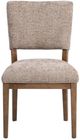 Classic Home Arima 2-Piece Mushroom Taupe Dining Chair Set-2