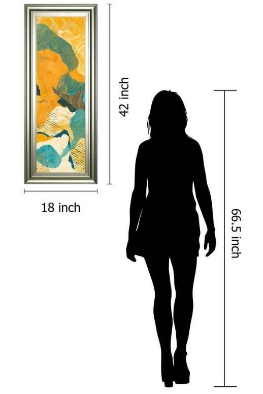 Classy Art Mountain Shapes II by Carolyn Roth Wall Art-2