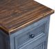 Horizon Home® Posada Charcoal Side Table with Brown Top -1