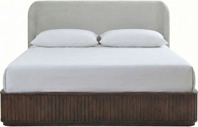 Modus Furniture Penny Chocolate Mousse Fluted California King Bed-1
