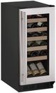 U-Line® 1000 Series 2.9 Cu. Ft. Stainless Steel Wine Captain® Wine Cooler-0