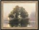 Stylecraft Lake Dawn Gray/Green Wall Art -0
