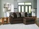 Signature Design by Ashley® Midnight-Madness 2-Piece Chocolate Right Arm Facing Sectional with Chaise-1