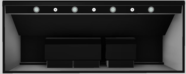 Vent-A-Hood® 60" Black Wall Mounted Range Hood-2