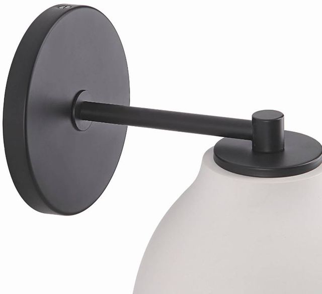 Renwil® Lena Powder Coated Matte Black Wall Scone-3