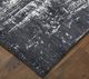 Feizy 8929F Coda Black/White 5'x8' Area Rug-2