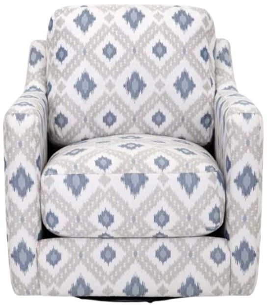 Franklin™ Indy Sela Pebble Swivel Accent Chair-1