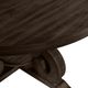 Elements International Stone 7-Piece Cream/Smokey Walnut Dining Set-2