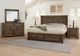 Artisan & Post by Vaughan-Bassett Cool Rustic Mink Queen Storage Panel Mansion Bed-1