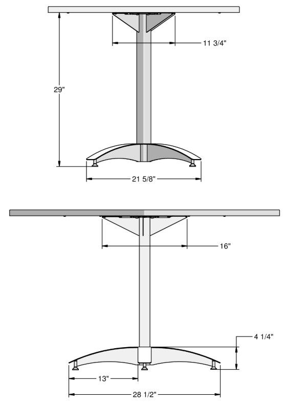 Amisco Customizable Billy Dining Table-1