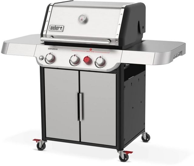 Weber® Genesis SP-S-325 3-Burner Stainless Steel Freestanding Liquid Propane Gas Grill-2