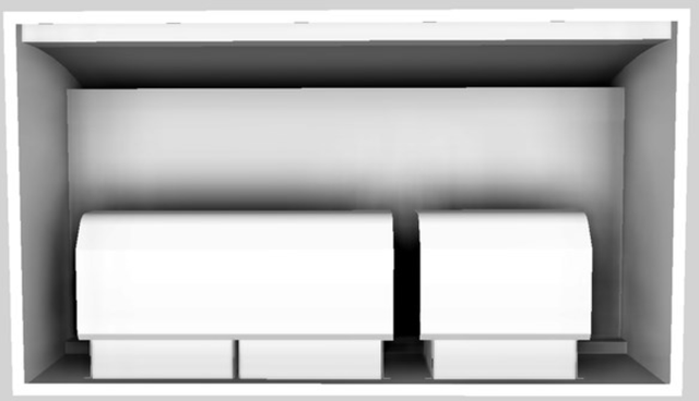 Vent-A-Hood® 42" White Wall Mounted Range Hood-3