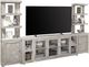 aspenhome® Avery Loft Limestone Entertainment Wall-0