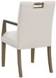 Fairfield® Customizable Dining Entree Pull Short Button Back Arm Chair-3