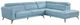 Homelegance® Giselle 2-Piece Blue Right-Arm Facing Sectional and Chaise-3