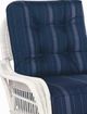 Century® Thomas O'Brien Outdoor Mainland Wicker Lounge Chair with Button Back -1
