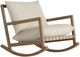 Four Hands Aiken Fabric/Wooden Outdoor Rocking Chair-0