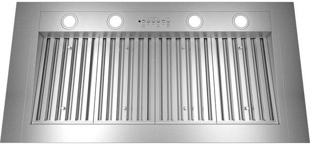 GE® 48" Stainless Steel Insert Range Hood-1