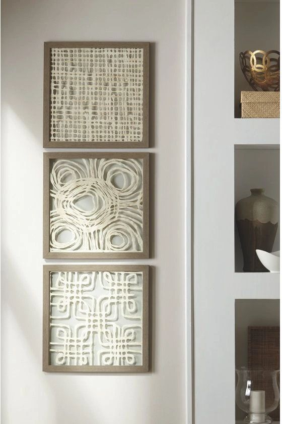 Signature Design by Ashley® Odella 3-Piece Paper Wall Decor Set-1