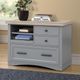 Parker House® Americana Modern Dove Functional File with Power Center-1