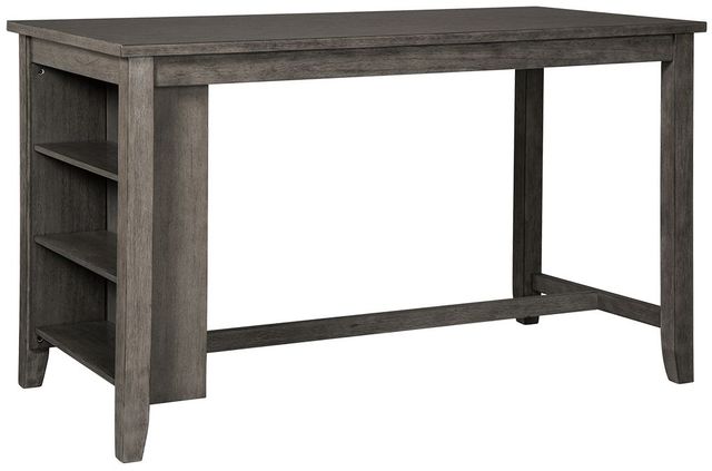 Signature Design by Ashley® Caitbrook 5-Piece Gray Counter Height Dining Set-1