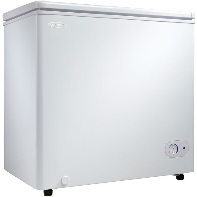 Danby® 5.5 Cu. Ft. White Chest Freezer-0