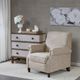 Olliix by Madison Park Sand Julian Push Back Recliner-3
