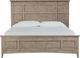 Magnussen Home® Paxton Place Dovetail Gray Complete California King Panel Storage Bed-3