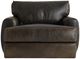 Bernhardt Cameron Bernhardt Living Brown Leather Swivel Chair-2