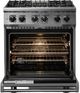 Viking® 5 Series 30" Damascus Gray Pro Style Dual Fuel Range-1