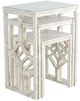 Sunny Designs™ 3-Piece White Sand Nesting Table Set-3