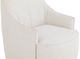 Fairfield® Giselle White Swivel Chair-4
