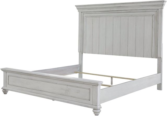 Benchcraft® Kanwyn 5-Piece Whitewash Queen Bedroom Set-1