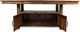 Jofran Inc. Cannon Valley Convertible High/Low Brown Table with Storage Base-5