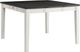 Elements International Kayla Grey Counter Table with White Base-0