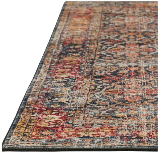 Dalyn™ Rug Company Jericho Charcoal 5'x8' Area Rug-3