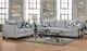 Affordable Furniture 4100 Herringbone Silver Loveseat-1