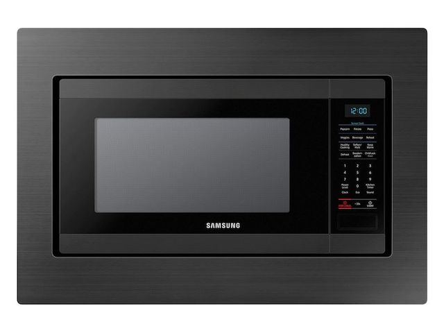Samsung 29.75" Black Stainless Steel Microwave Trim Kit-1