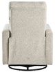 Homelegance® Olathe Quartz Manual Swivel Glider Recliner-4