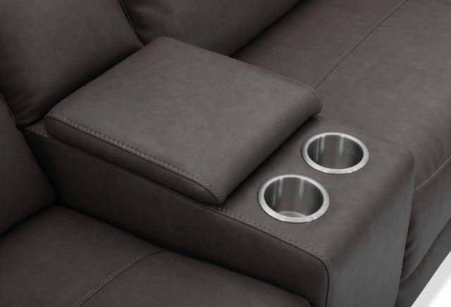Parker House® Momentum 6-Piece Dark Granite Power Reclining Zero-Gravity Modular Sectional with Power Headrest and Lumbar-4