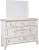 Millennium® By Ashley® Prentice White Bedroom Mirror-1