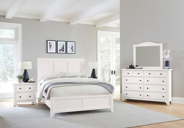 Vaughan-Bassett Cool Farmhouse Soft White Dresser-3
